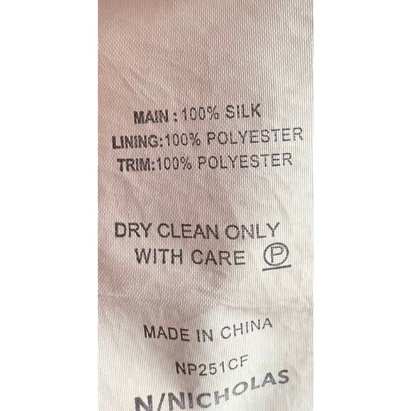 Nicholas Cecile Silk Floral Romper US 2 - Picture 10 of 10